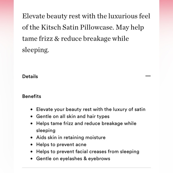 Kitsch satin pillowcase. - Picture 3 of 6